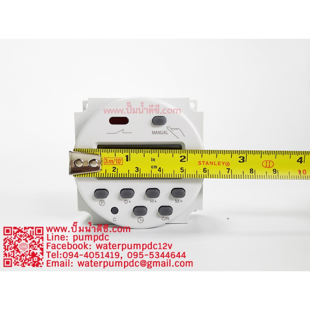 เครื่องตั้งเวลาดิจิตอล MTEC AC220V 16A รุ่น CN101A (เกรด A)